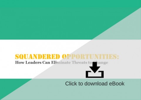 Squandered Opportunities: How leaders can eliminate threats to change